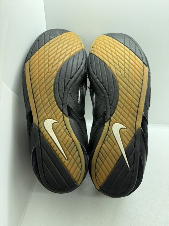 Vtg Nike Sidesweep V Men\'s Sz 12 Wrestling Takedown Shoes Black White 309147-012 main image 4